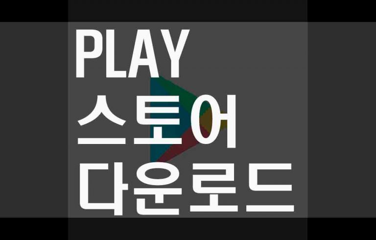play스토어 없어짐