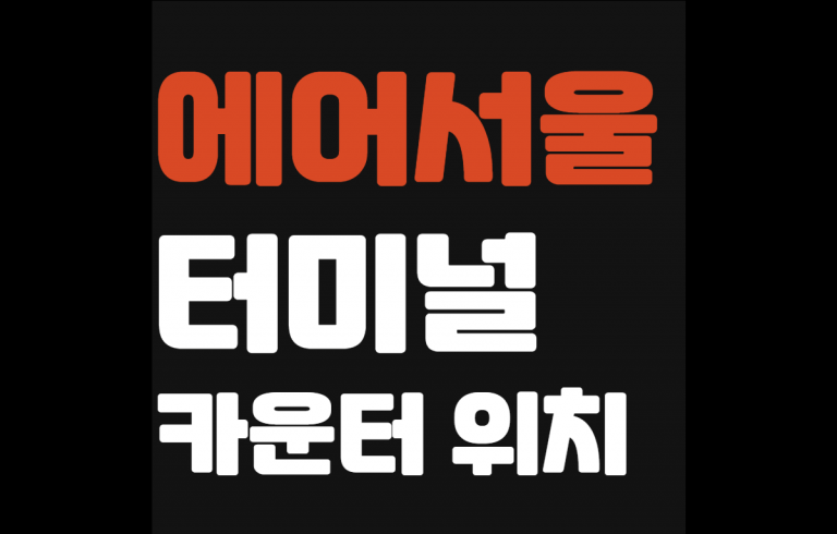 에어서울 터미널